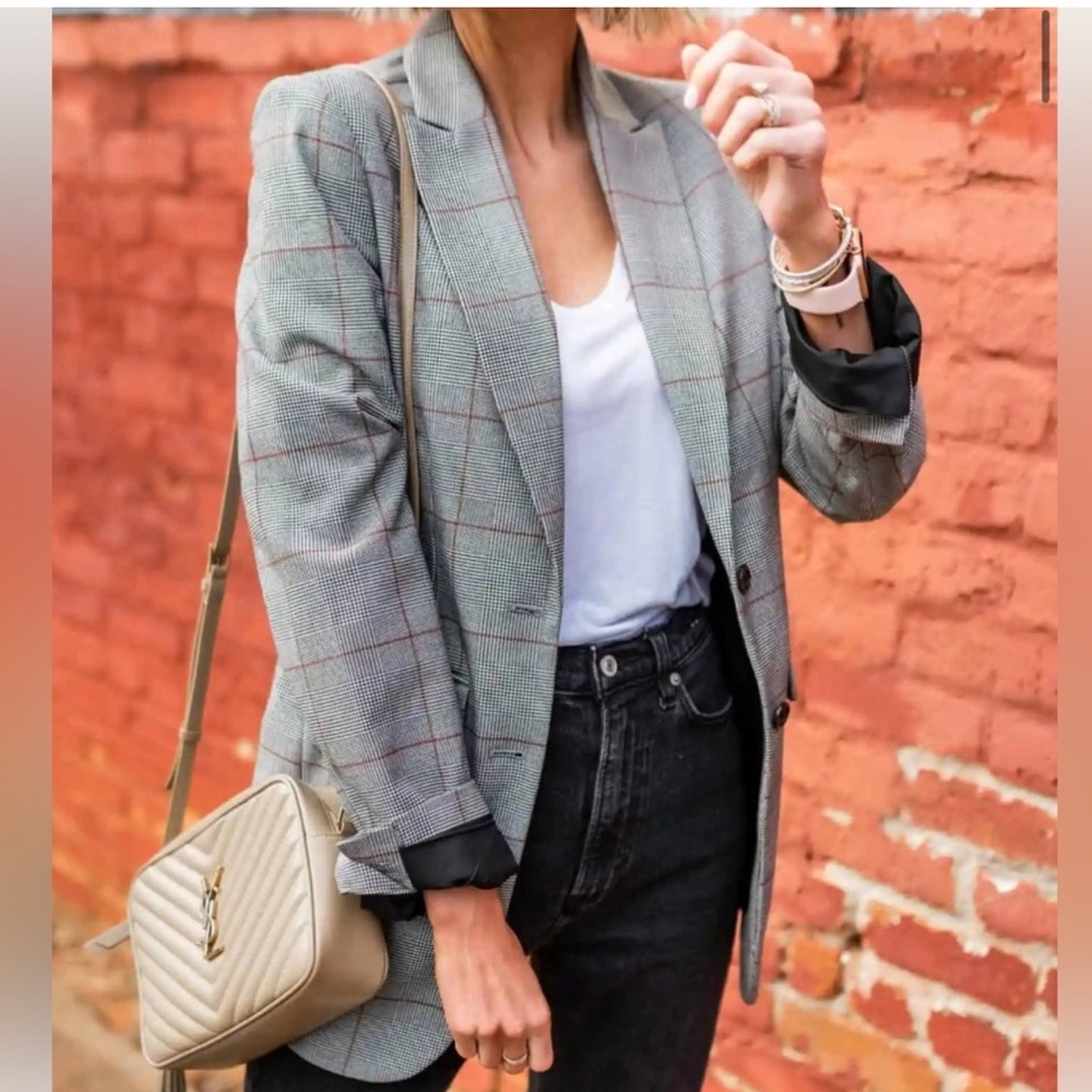 Women’s A New Day Target Brand Plaid Blazer